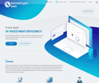 Fortunecryptogain.net(fortunecryptogain) Screenshot