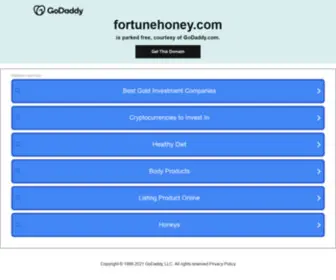 Fortunehoney.com(Fortune Honey) Screenshot