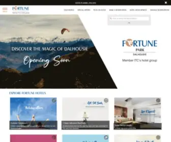 Fortunehotels.in(Looking for Hotels in India) Screenshot