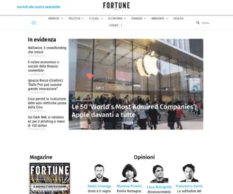 Fortuneita.com(Fortune Italia) Screenshot