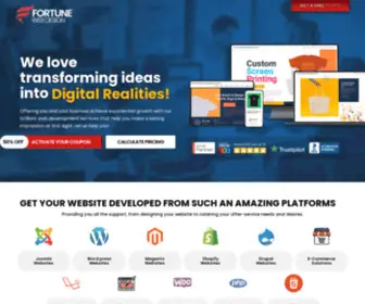 Fortuneswebdesigns.com(Fortunes Web Designs) Screenshot
