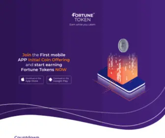 Fortunetoken.org(Fortune Token) Screenshot