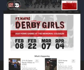 Fortwaynederbygirls.com(Fort Wayne Derby Girls) Screenshot