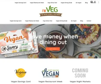 Fortwayneveg.com(Main Home) Screenshot