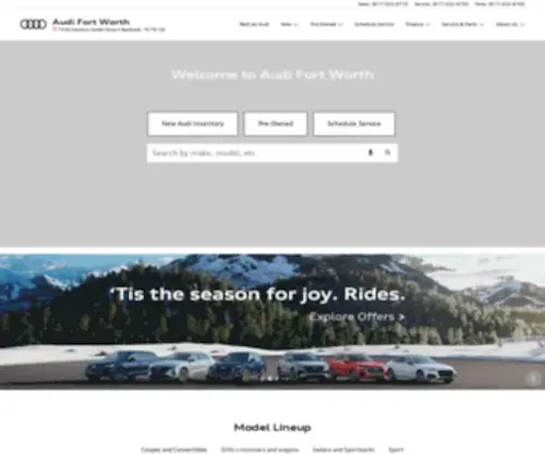 Fortworthauditx.com(Audi Fort Worth) Screenshot