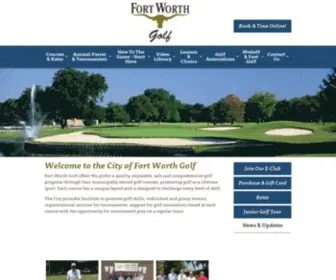 Fortworthgolf.org(Fort Worth Golf) Screenshot