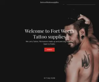 Fortworthtattoosupplies.com(Fortworthtattoosupplies) Screenshot