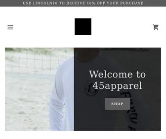 Fortyfiveapparel.com(Vapor apparel long and short sleeve t) Screenshot