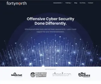 Fortynorthsecurity.com(FortyNorth Security) Screenshot