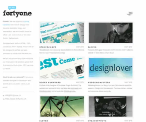 Fortyone.ch(Webdesign & Development) Screenshot