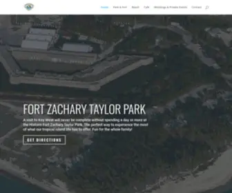 Fortzacharytaylor.com(Fort Zachary Taylor Park) Screenshot