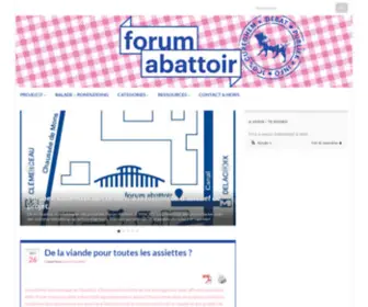 Forum-Abattoir.org(Hjemmeside) Screenshot