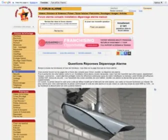 Forum-Alarme.com(Forum Alarme) Screenshot