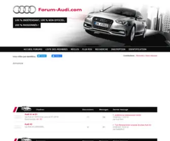 Forum-Audi.com(Passionné(e)) Screenshot