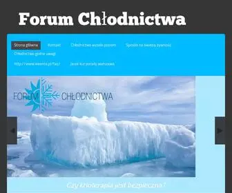 Forum-Chlodnictwa.org.pl(Chłodnictwa) Screenshot