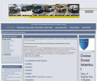 Forum-Dacia.com(Forum Dacia) Screenshot