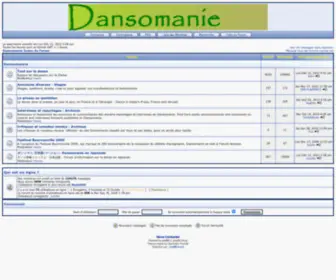 Forum-Dansomanie.net(Dansomanie) Screenshot