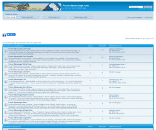 Forum-Depannage.com(Forum) Screenshot