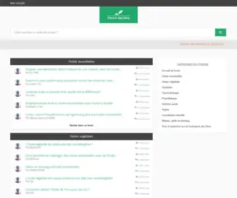 Forum-Des-Sens.fr(Le forum des huiles essentielles) Screenshot
