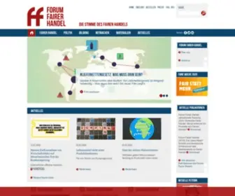 Forum-Fairer-Handel.de(Forum Fairer Handel) Screenshot