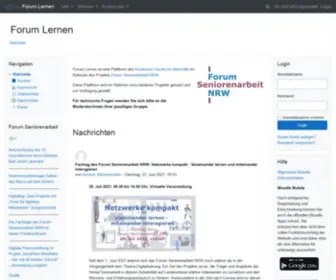 Forum-Lernen.de(Forum Lernen) Screenshot