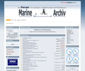 Forum-Marinearchiv.de(Forum Marinearchiv) Screenshot