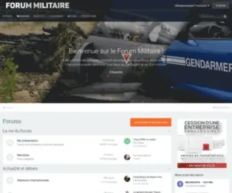 Forum-Militaire.fr(Forum Militaire) Screenshot