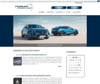 Forum-Peugeot.com(Informations et forums automobile) Screenshot
