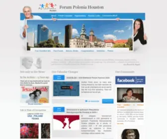 Forum-Polonia-Houston.com(Forum Polonia Houston) Screenshot