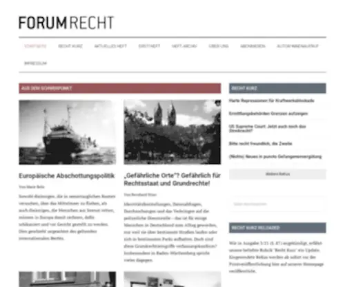 Forum-Recht-Online.de(Forum Recht Online) Screenshot