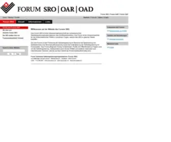 Forum-Sro.ch(Forum SRO) Screenshot