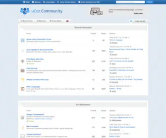 Forum.ucoz.com(UCoz Community) Screenshot