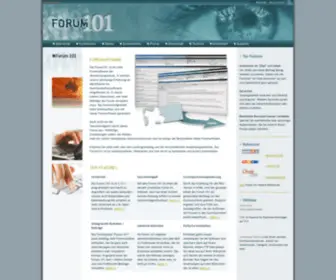 Forum101.de(Die Forensoftware für höchste Ansprüche. Schnell) Screenshot