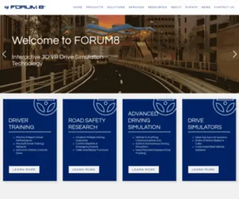 Forum8.eu(3D VR & Visual Interactive Simulation) Screenshot
