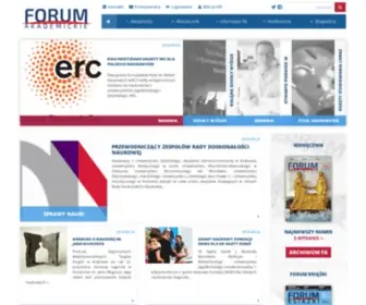 Forumakademickie.pl(Forum Akademickie) Screenshot