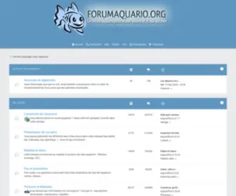 Forumaquario.org(Forum aquariophile) Screenshot