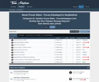 Forumarkadasim.com(Genel Forum) Screenshot