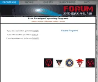 Forumborealis.net(Forum Borealis) Screenshot