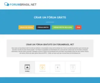 Forumbrasil.net(Fórum grátis) Screenshot
