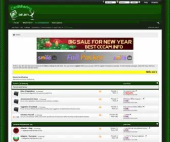 Forumcardsharing.com(Vbulletin) Screenshot