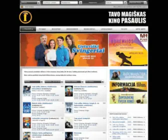 Forumcinemas.lt(Forum Cinemas kino teatras) Screenshot
