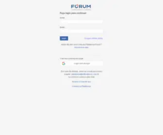 Forumconhecimento.com.br(Fórum Conhecimento) Screenshot