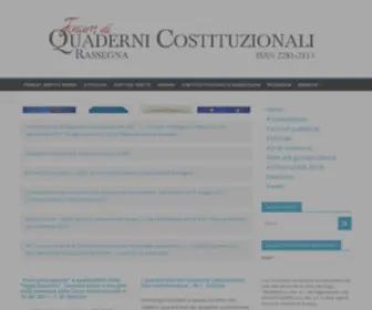 Forumcostituzionale.it(Forumcostituzionale) Screenshot