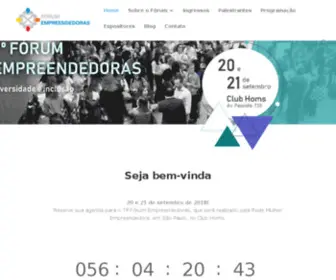 Forumempreendedoras.com.br(Erro 404) Screenshot