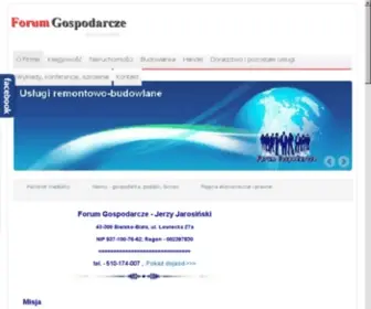 ForumGospodarcze.com.pl(Podatki) Screenshot