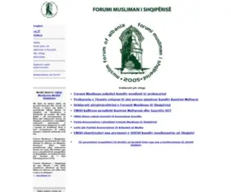 Forumimusliman.org(Forumi Musliman i Shqiperise) Screenshot