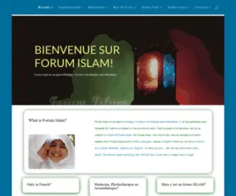 Forumislam.com(Démystifier l'Islam. Après croire en Allah et son prophète Mouhammad (Mahomet)) Screenshot