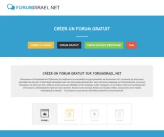 Forumisrael.net(Créer) Screenshot