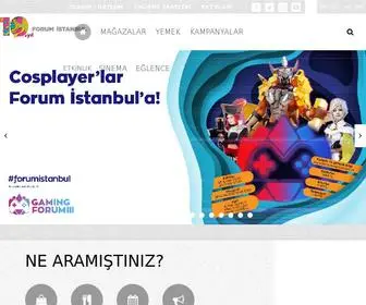 Forumistanbul.com.tr(Forum İstanbul) Screenshot