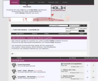 Forumkolik.net(Forumkoliklerin) Screenshot